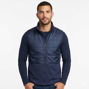 Team 365 Men’s Navy Quilted Vest